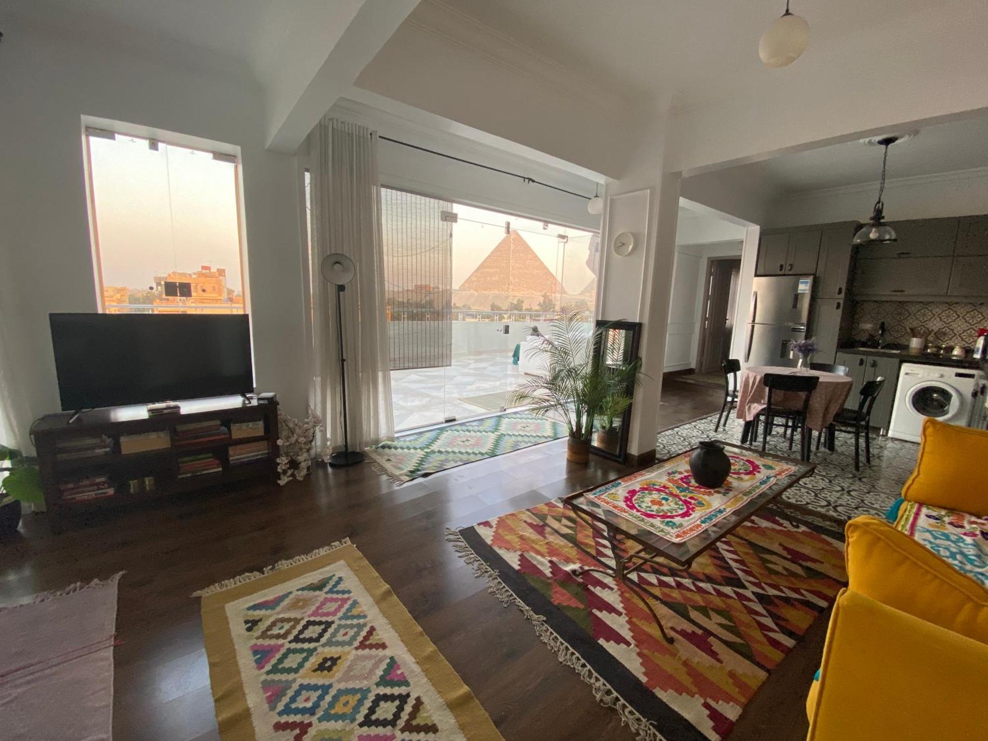 La Perle Pyramids Apartment Кайро Екстериор снимка